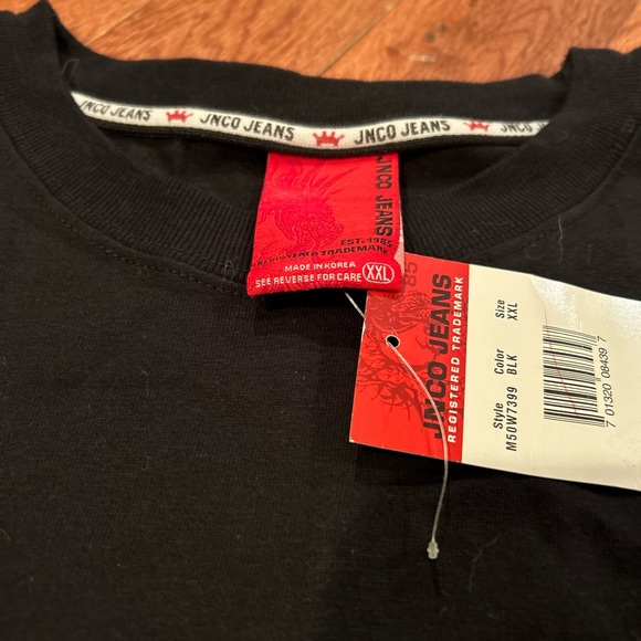 Vintage JNCO Jeans LS Sleeve Shirt 2XL - Picture 2 of 4